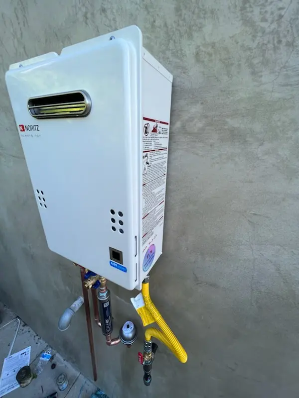 Tankless water heater installation for Mohican Hills homes